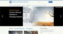 Desktop Screenshot of llnl.gov