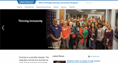 Desktop Screenshot of diversity.llnl.gov